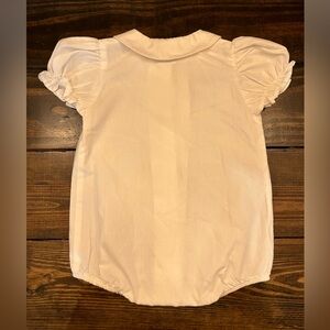 Bailey Boys White One Piece Outfit For Girl 18 months - Ruffle sleeves